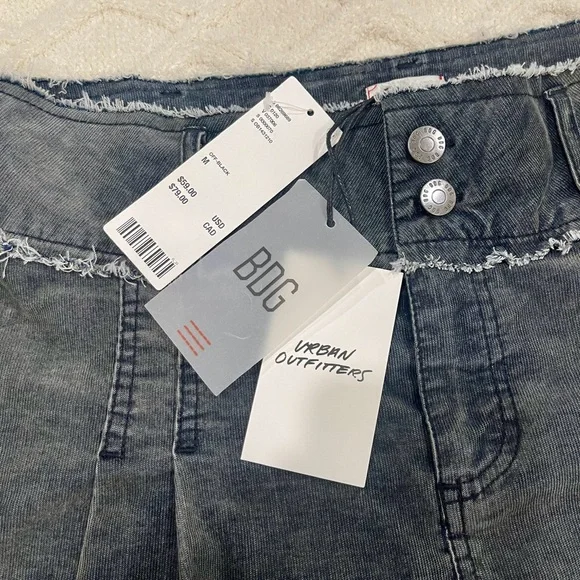 BDG Urban Outfitters Off-Black Mini Skirt - Picture 3 of 6